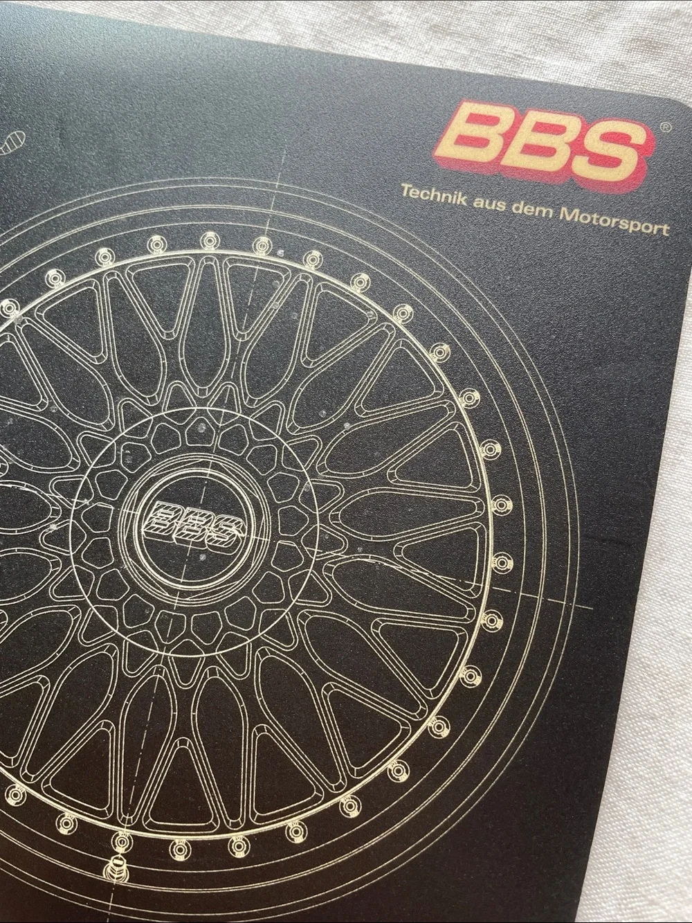 BBS WHEELS RS Mouspad